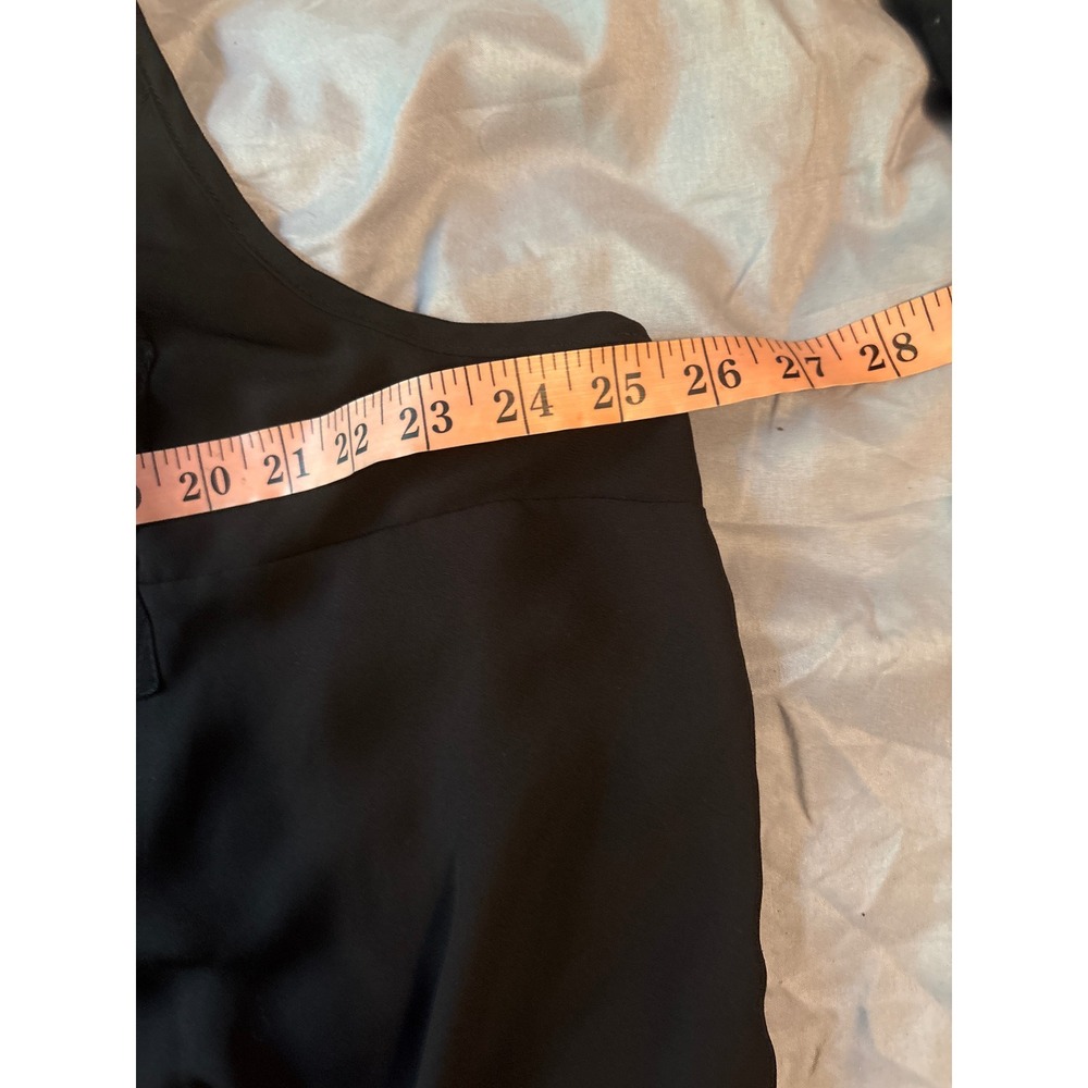 Torrid Plus Size Black Sleeveless Harper Georgette Blouse, Size 2/2X‎ - Picture 9 of 11